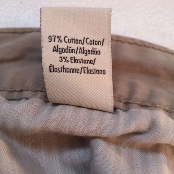Calvin Klein Men's Size 38/32 Tan Slim Straight Casual Pants - Picture 5 of 10
